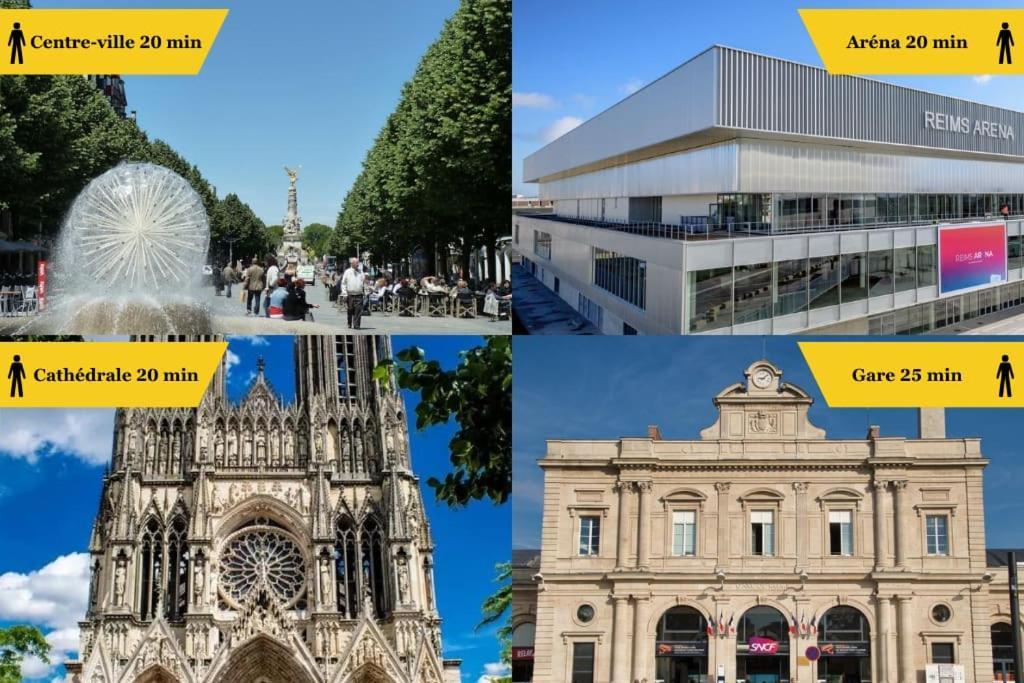 Ete Magnifique T2 Tout Equipe Proche Centre-Ville Reims Dış mekan fotoğraf